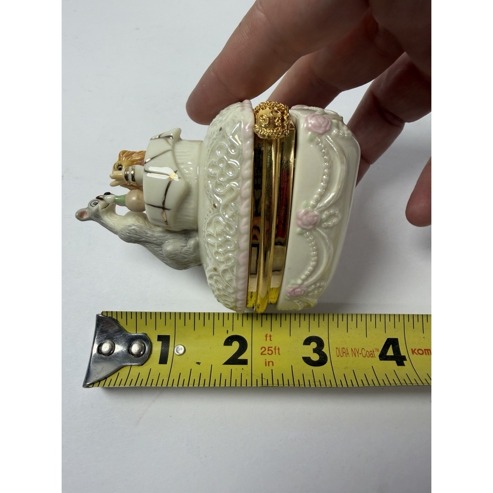 Lenox Disney US Postal Service Lady and Tramp Romance Treasure Trinket Box - Picture 8 of 8